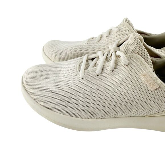 Kizik Sneakers Womens 10 Wide Madrid Eco Knit White Marshmallow Walking Athletic - Picture 8 of 16